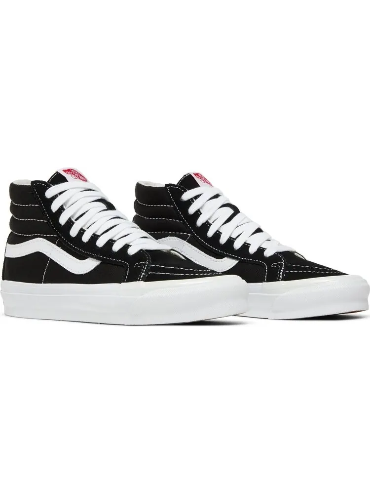 Кеды Vans OG Sk8-Hi LX Black — изображение 8 из 8, черный