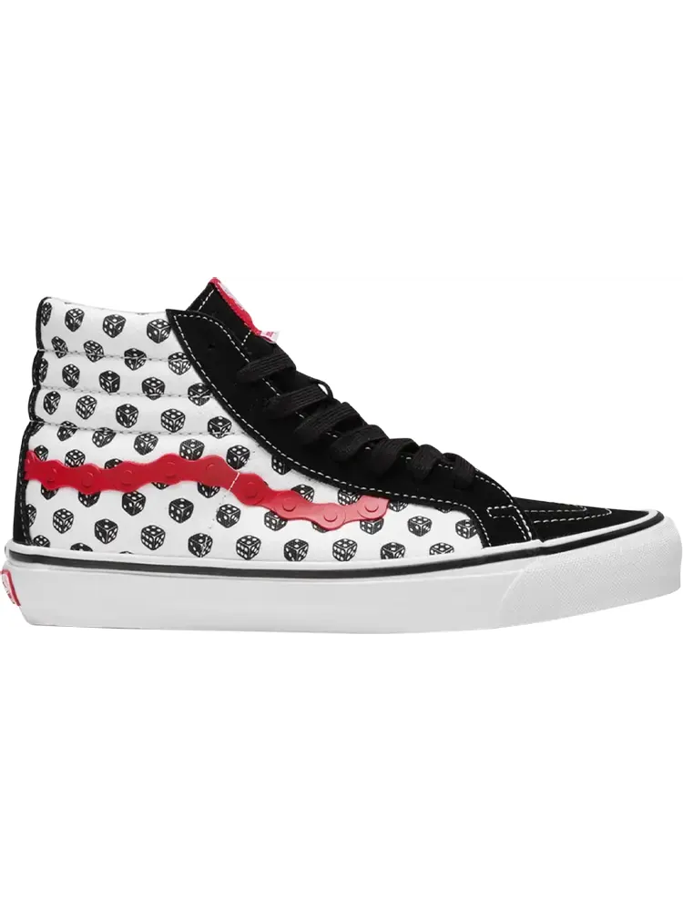 Кеды Vans Bodega x Sk8 Hi LX Dice — изображение 1 из 1, черный