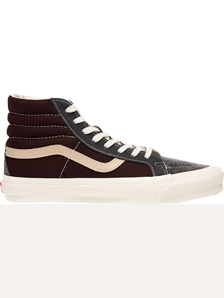 Кеды Vans OG Sk8-Hi LX Periscope Coffee Bean — изображение 1 из 1, коричневый
