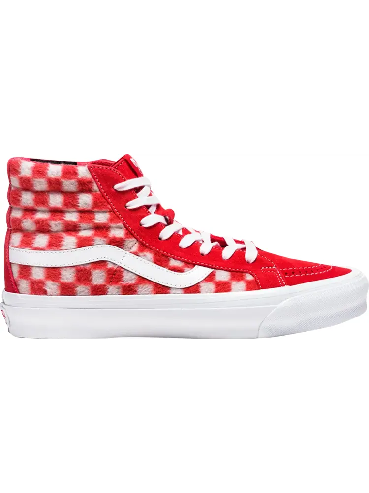 Кеды Vans Concepts x OG Sk8-Hi LX Question the Answers - Flame Scarlet — изображение 1 из 1, красный