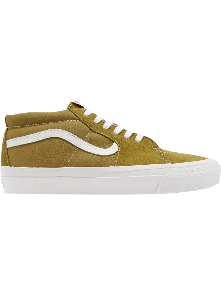 Кроссовки Vans OG Sk8-Mid LX Tobacco White — изображение 1 из 1, коричневый
