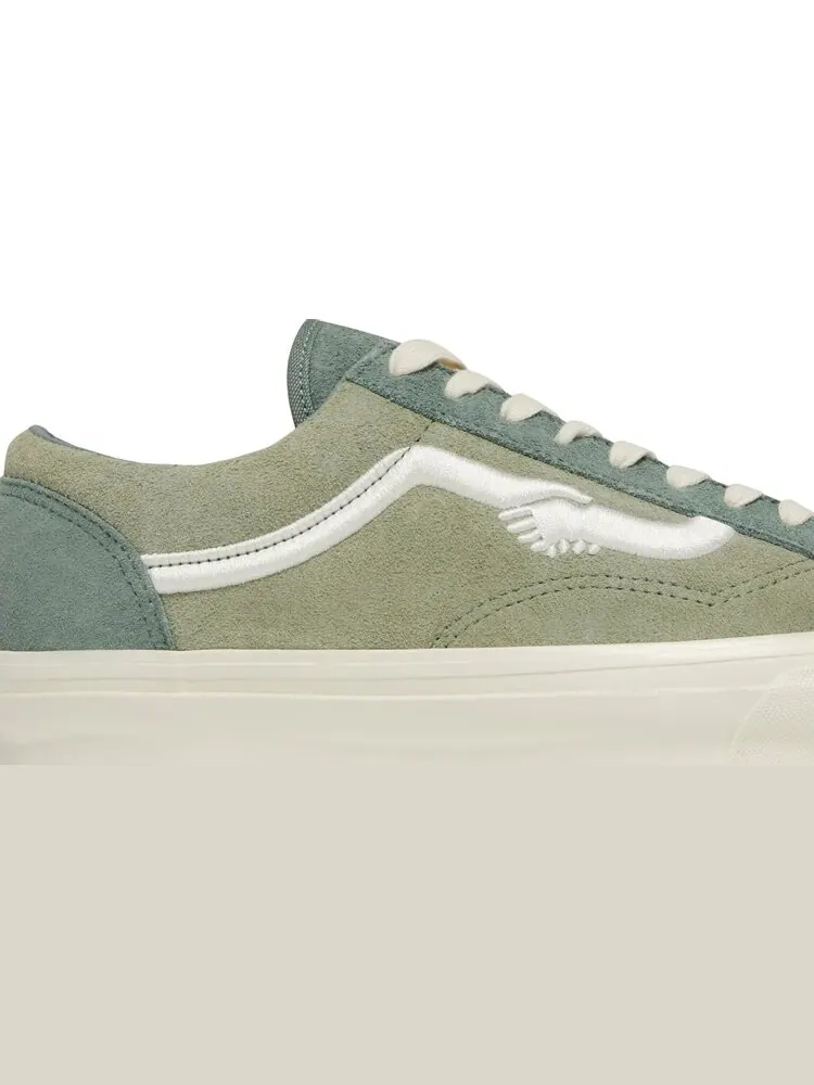 Кроссовки Vans Notre x OG Style 36 LX — изображение 2 из 8, зеленый/серый/белый
