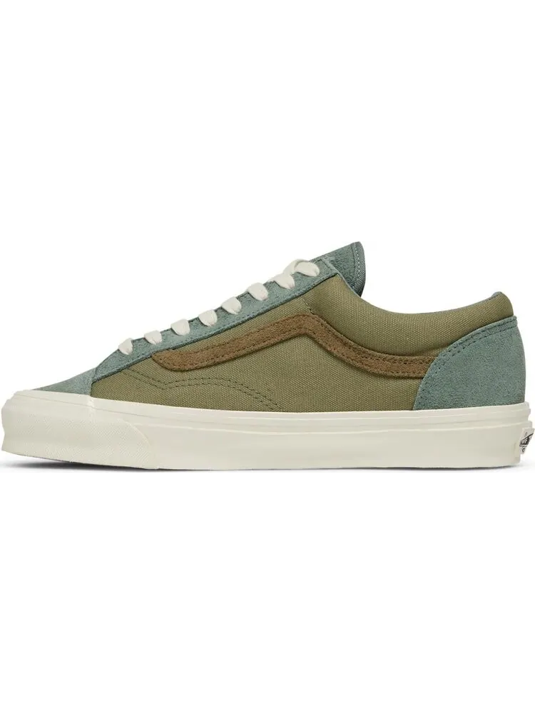 Кроссовки Vans Notre x OG Style 36 LX — изображение 3 из 8, зеленый/серый/белый