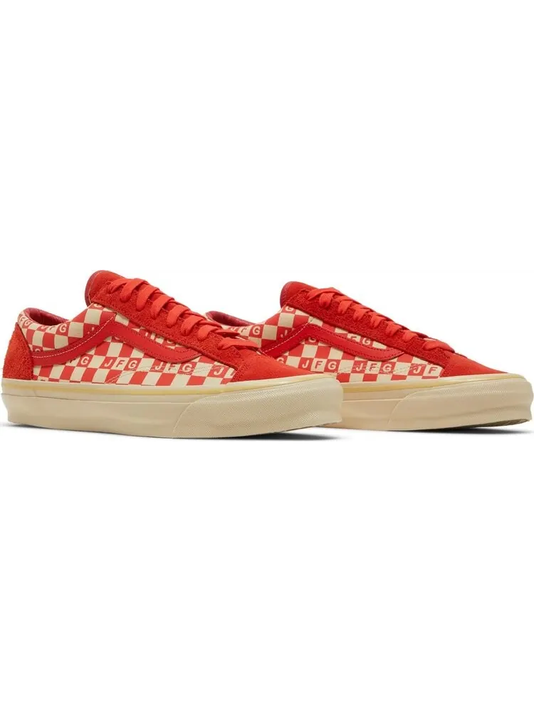 Кеды Vans Joe Freshgoods x OG Style 36 LX Honeymoon Stage - Red — изображение 8 из 8, красный