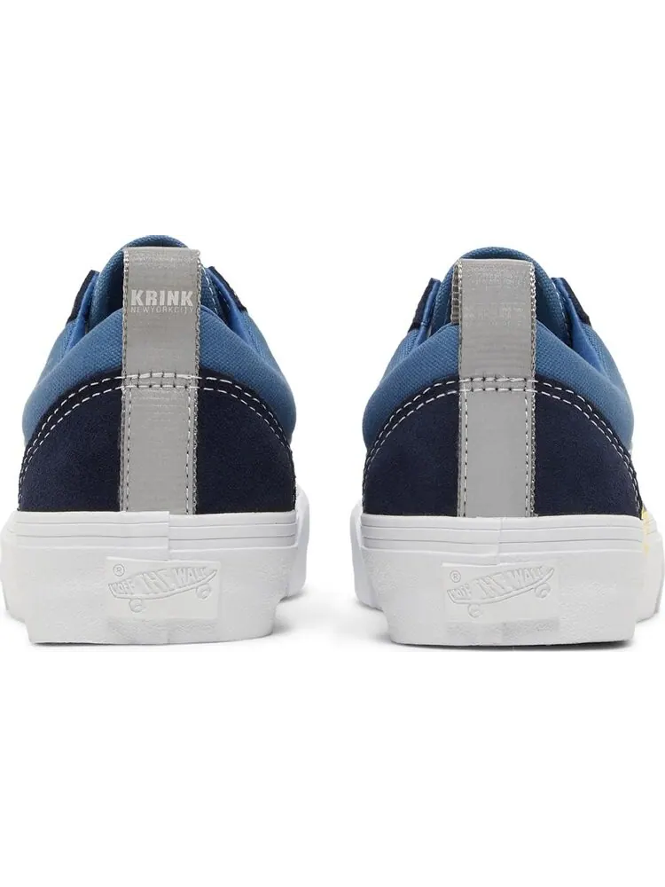 Кеды Vans KRINK x Vault Old Skool VLT LX Medium Blue — изображение 6 из 8, синий