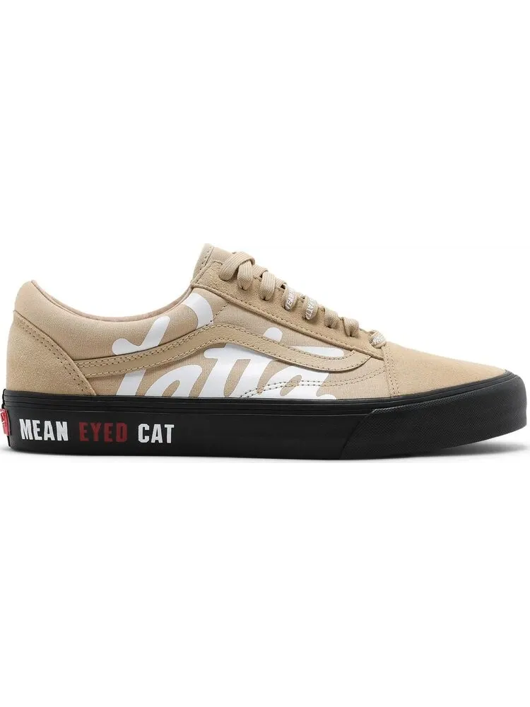 Кеды Vans Patta x Old Skool VLT LX Mean Eyed Cat - Almond Buff — изображение 1 из 8, бежевый