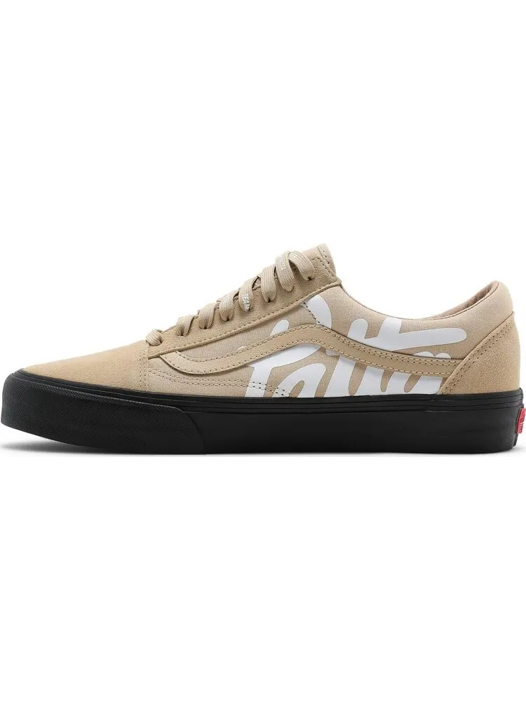 Кеды Vans Patta x Old Skool VLT LX Mean Eyed Cat - Almond Buff — изображение 3 из 8, бежевый