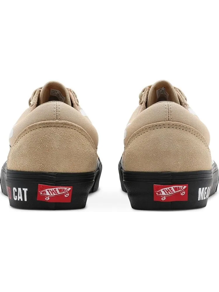 Кеды Vans Patta x Old Skool VLT LX Mean Eyed Cat - Almond Buff — изображение 6 из 8, бежевый