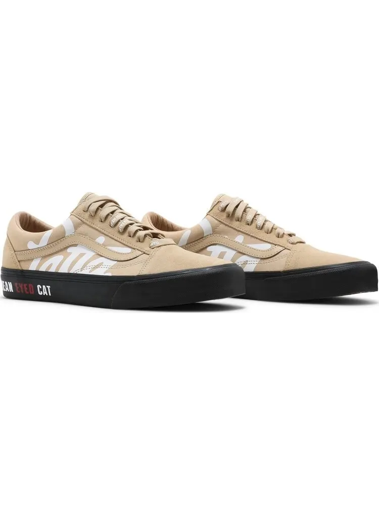Кеды Vans Patta x Old Skool VLT LX Mean Eyed Cat - Almond Buff — изображение 8 из 8, бежевый