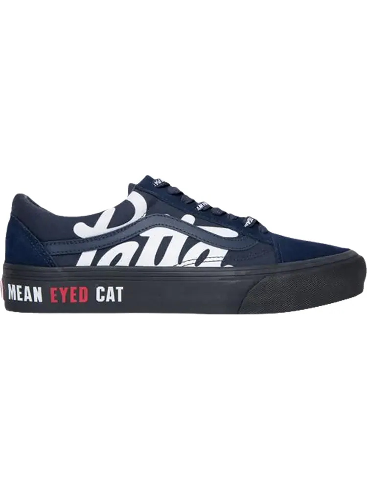 Кеды Vans Patta x Old Skool VLT LX Mean Eyed Cat - Salute — изображение 1 из 1, синий