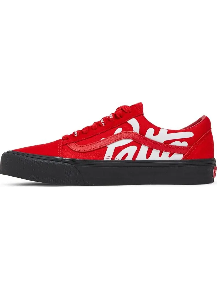 Кеды Vans Patta x Old Skool VLT LX Mean Eyed Cat - High Risk Red — изображение 3 из 8, красный