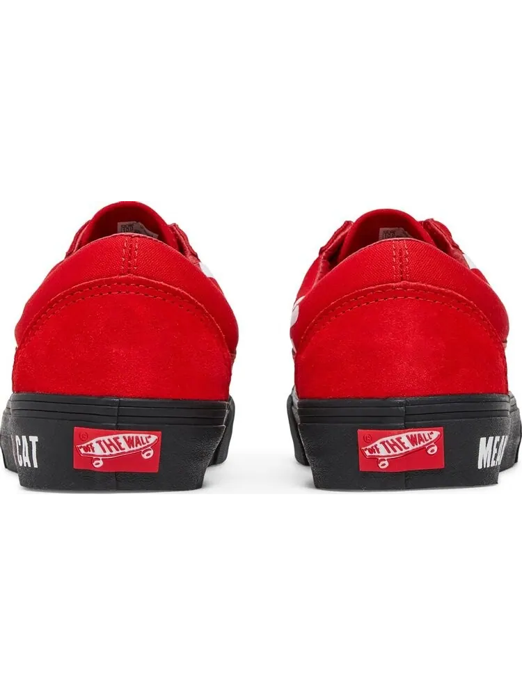 Кеды Vans Patta x Old Skool VLT LX Mean Eyed Cat - High Risk Red — изображение 6 из 8, красный
