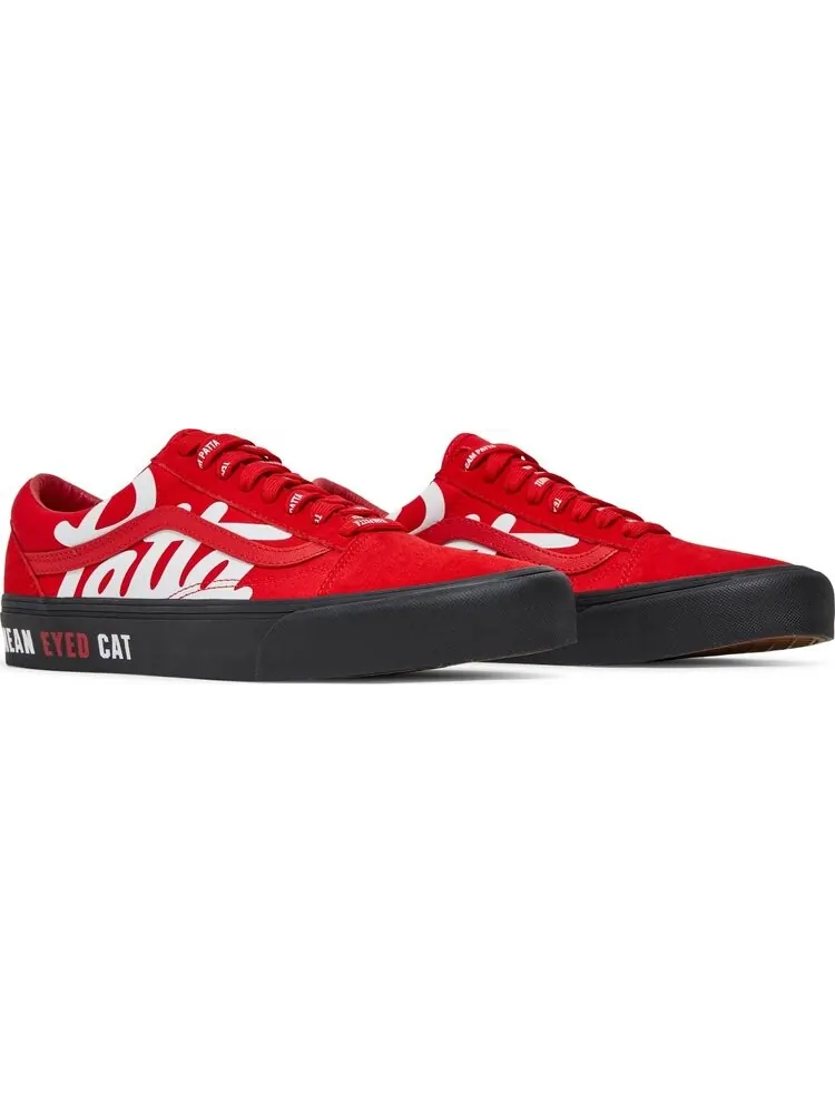 Кеды Vans Patta x Old Skool VLT LX Mean Eyed Cat - High Risk Red — изображение 8 из 8, красный