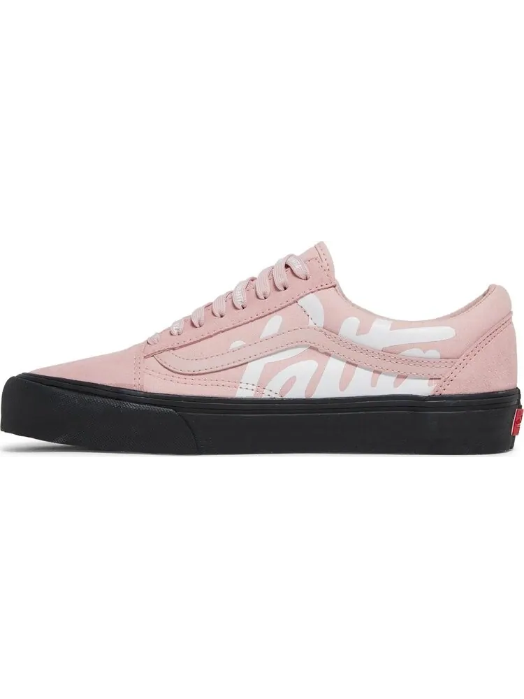 Кеды Vans Patta x Old Skool VLT LX Mean Eyed Cat - Silver Pink — изображение 3 из 8, розовый