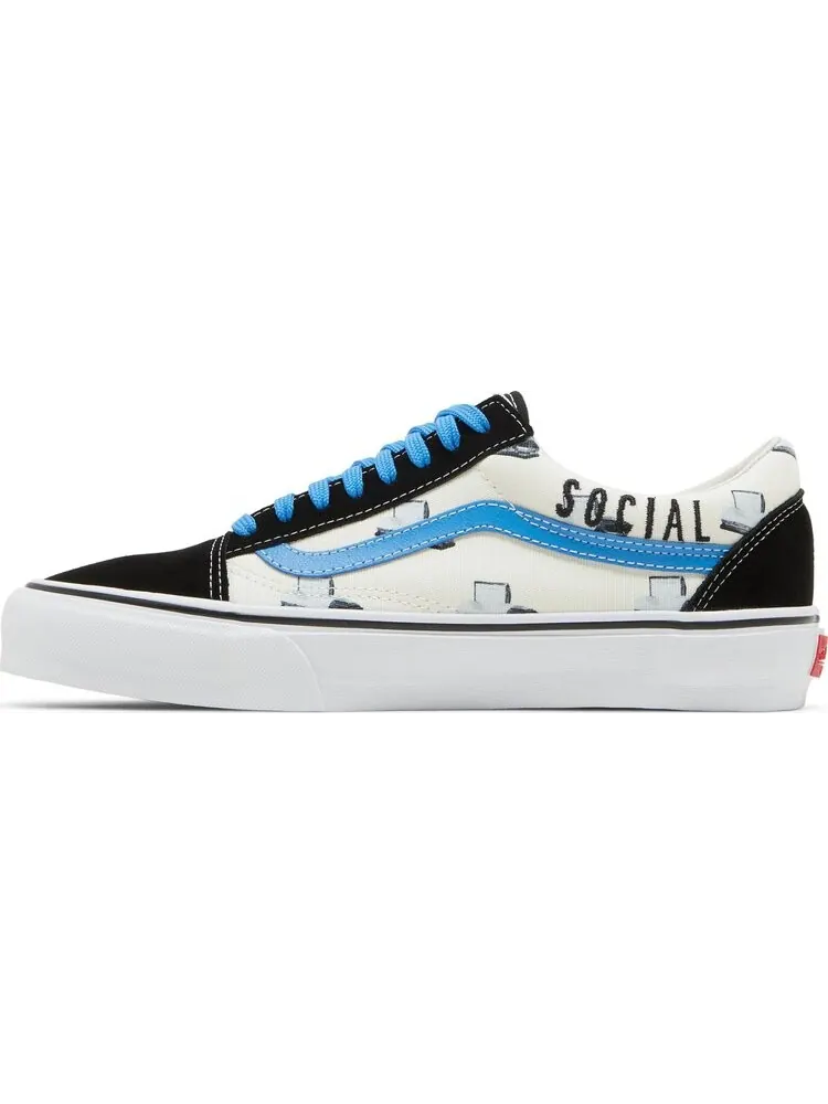 Кеды Vans Cali Thornhill Dewitt x Vault Old Skool LX Black Social Disaster — изображение 3 из 8, черный
