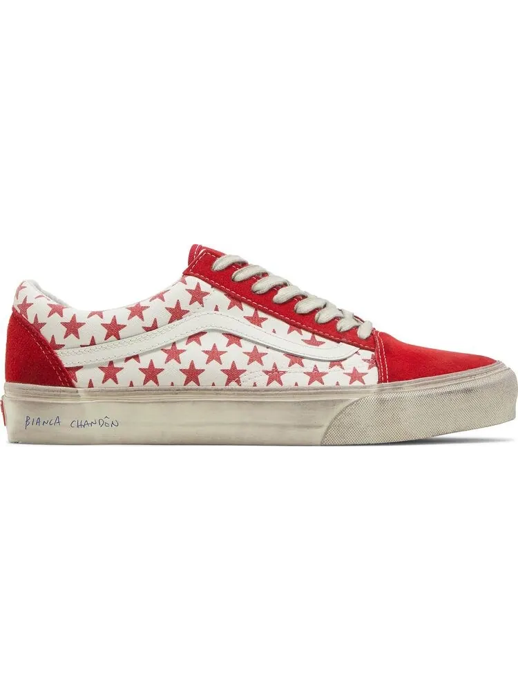 Кеды Vans Bianca Chandôn x Old Skool VLT LX Stressed Red — изображение 1 из 8, красный