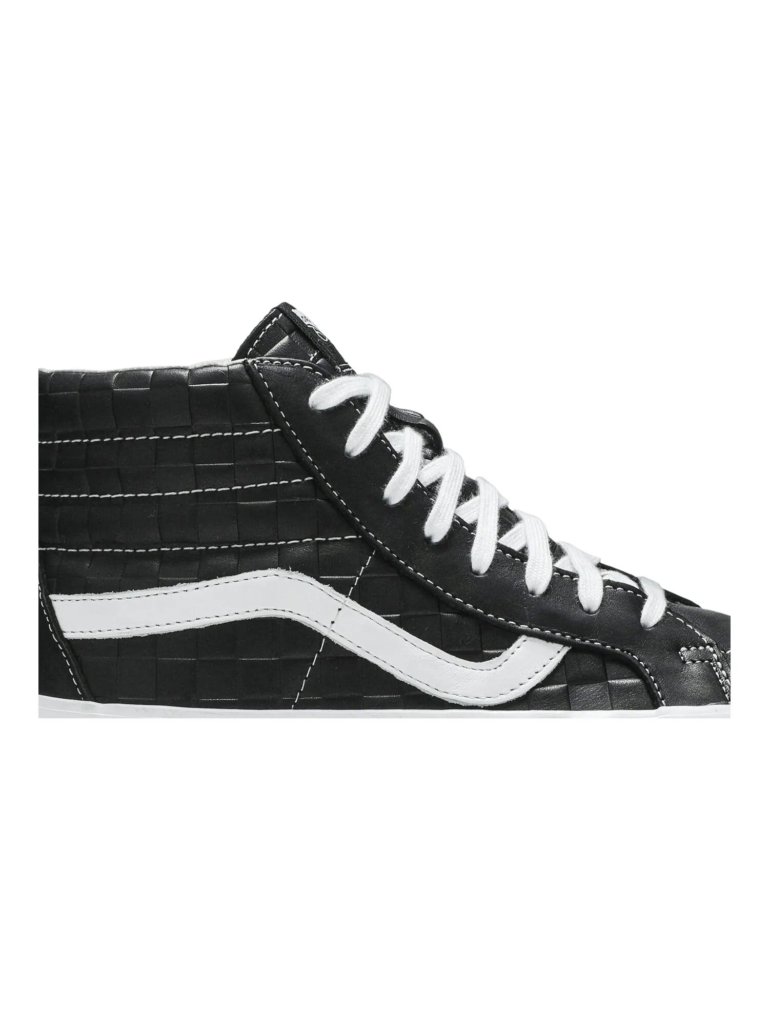 Кроссовки Sk8-Hi Reissue 6 Vans — изображение 2 из 8, черный/белый