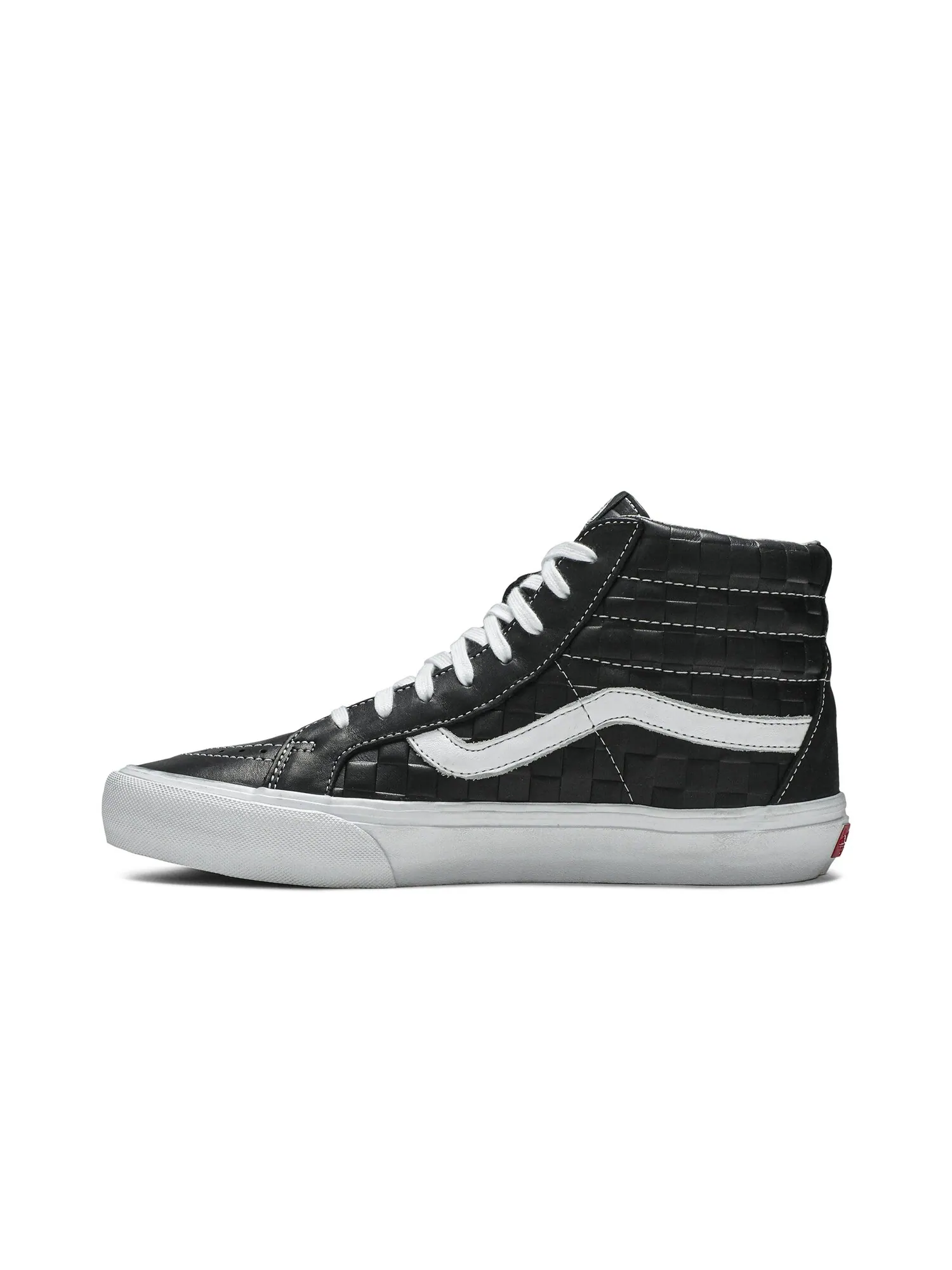Кроссовки Sk8-Hi Reissue 6 Vans — изображение 3 из 8, черный/белый