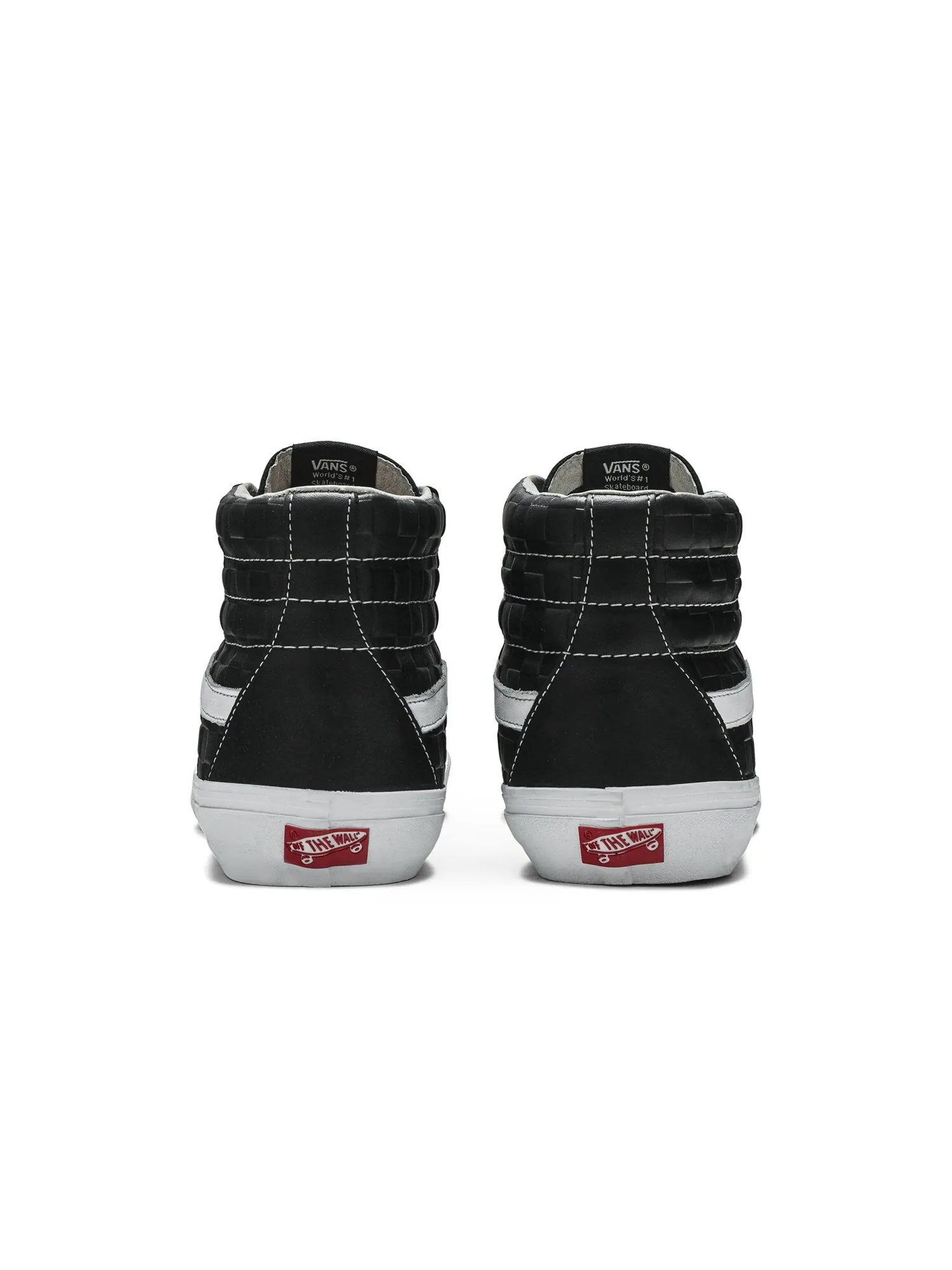 Кроссовки Sk8-Hi Reissue 6 Vans — изображение 6 из 8, черный/белый