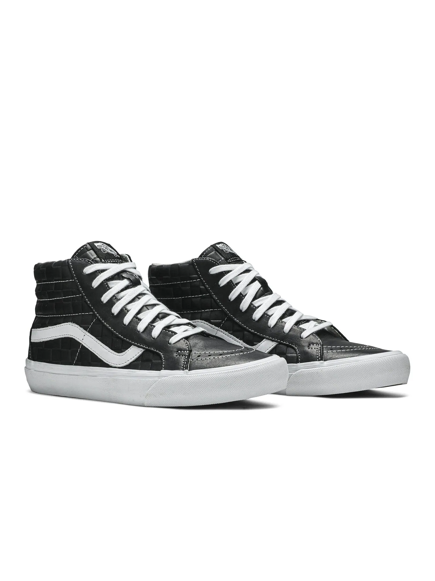 Кроссовки Sk8-Hi Reissue 6 Vans — изображение 8 из 8, черный/белый