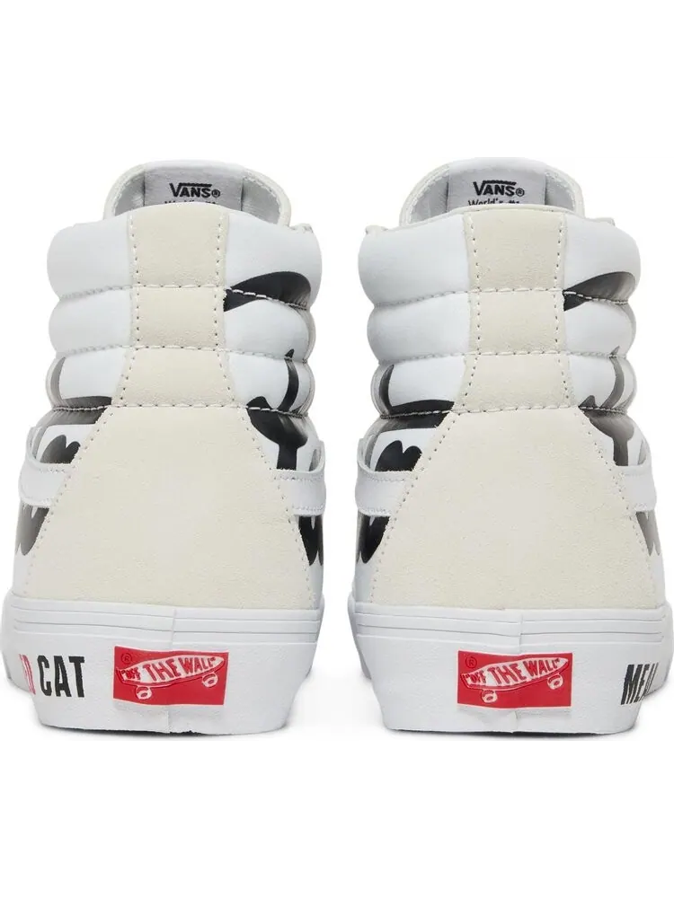 Кеды Vans Patta x Vault Sk8-Hi Reissue VLT LX Mean Eyed Cat - White — изображение 6 из 8, белый