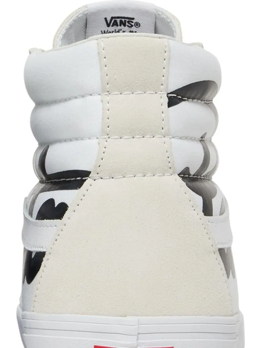 Кеды Vans Patta x Vault Sk8-Hi Reissue VLT LX Mean Eyed Cat - White — изображение 7 из 8, белый