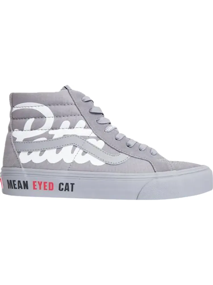 Кеды Vans Patta x Vault Sk8-Hi Reissue VLT LX Mean Eyed Cat - Frost Grey — изображение 1 из 1, серый