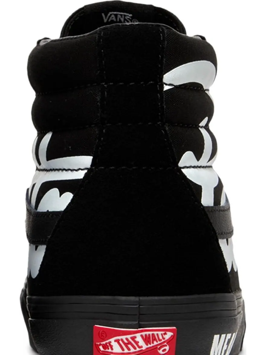 Кеды Vans Patta x Vault Sk8-Hi Reissue VLT LX Mean Eyed Cat - Black — изображение 7 из 8, черный