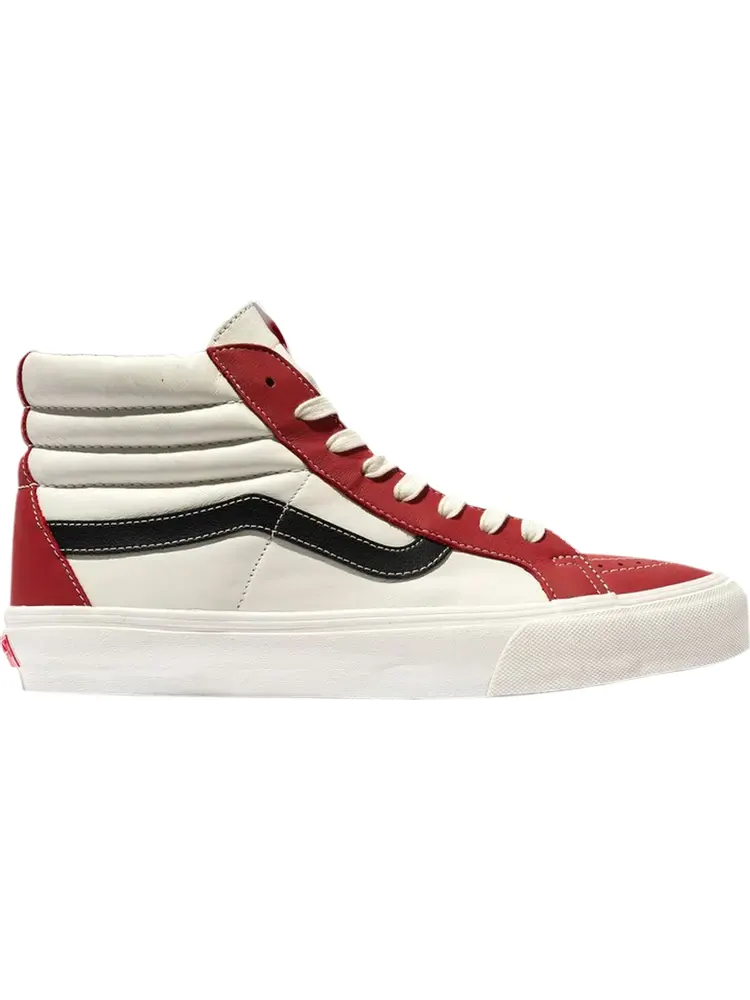 Кеды Vans Sk8-Hi Reissue VLT LX Chili Pepper Marshmallow — изображение 1 из 1, красный