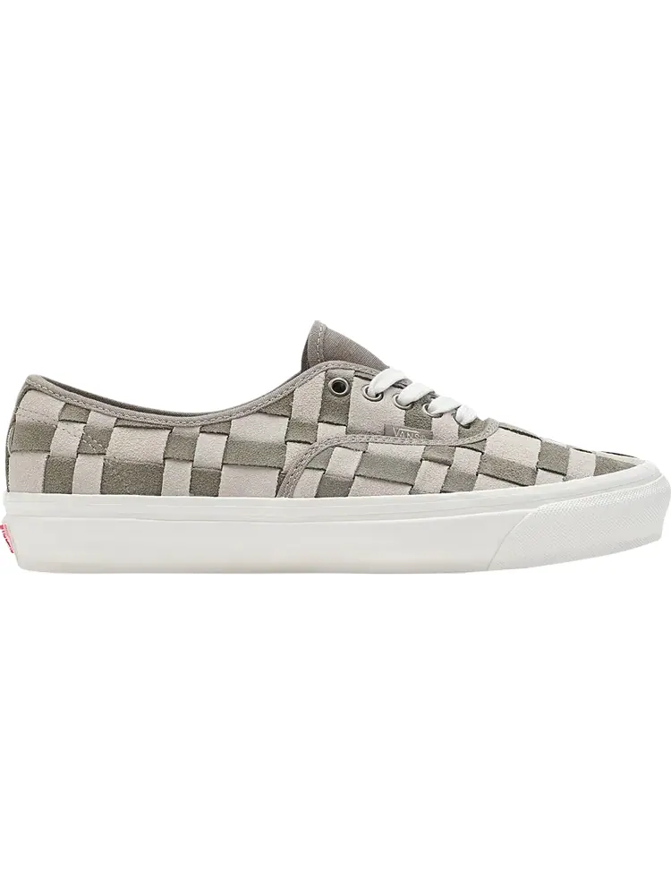 Кроссовки Vans Authentic 44 DX Woven Check - Brown Khaki — изображение 1 из 1, коричневый