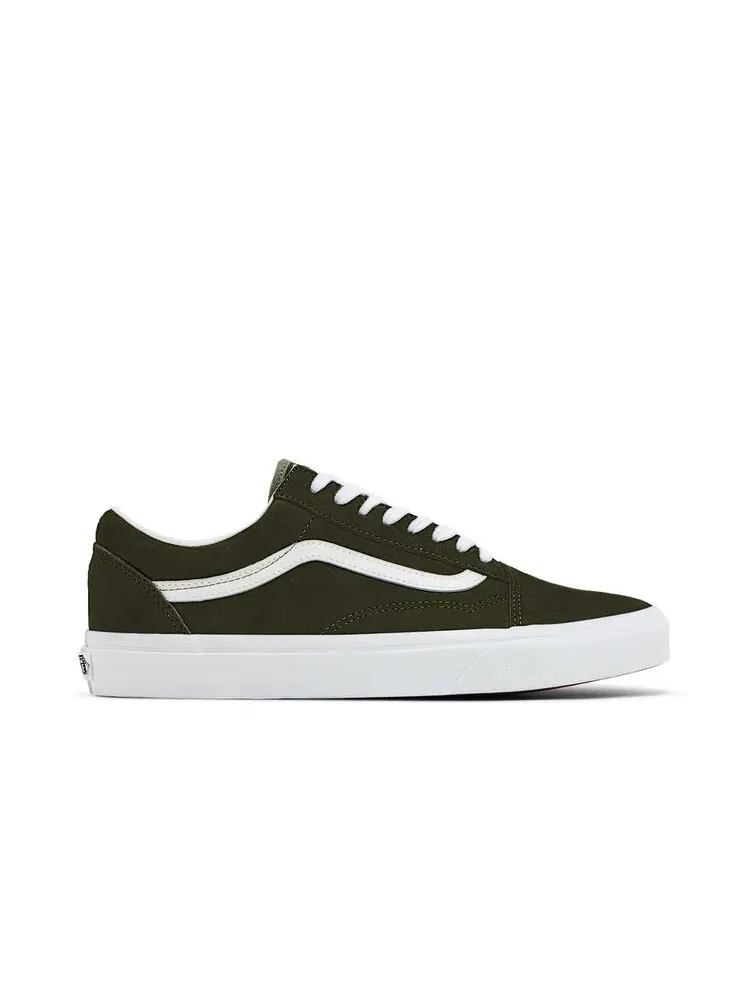 Кроссовки Vans Old Skool Pig Suede - Grape Leaf — изображение 1 из 6, зеленый