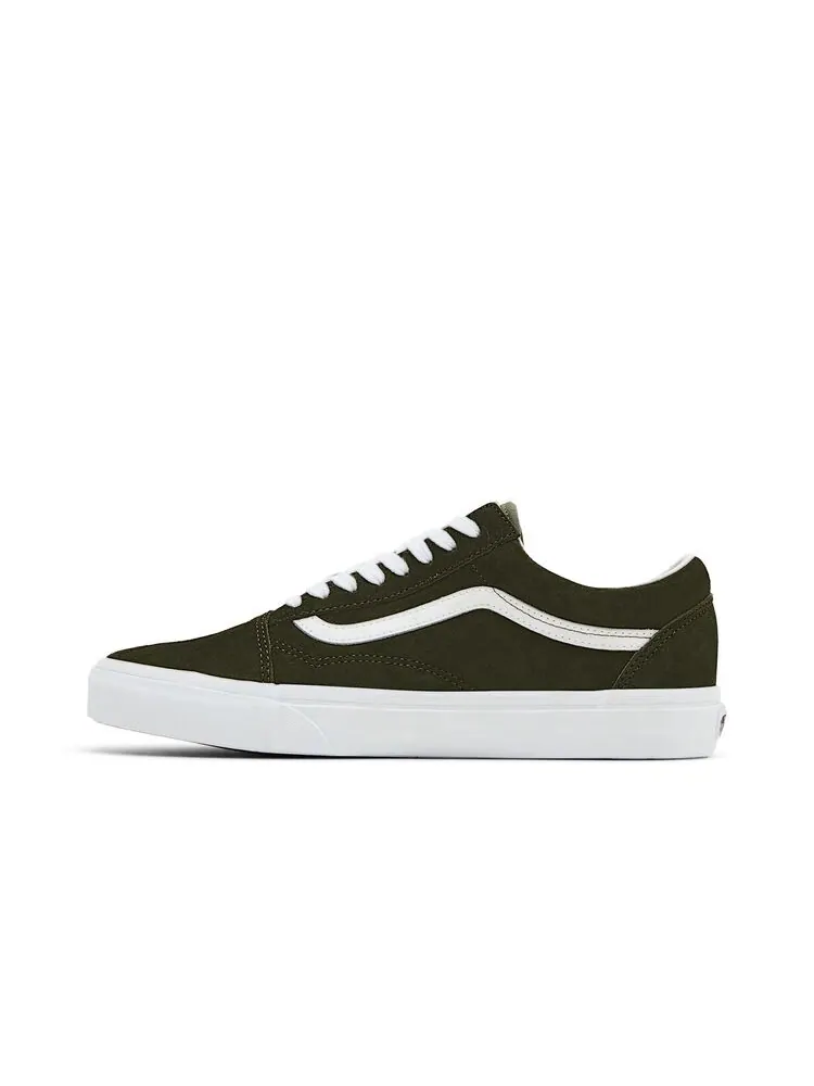 Кроссовки Vans Old Skool Pig Suede - Grape Leaf — изображение 3 из 6, зеленый