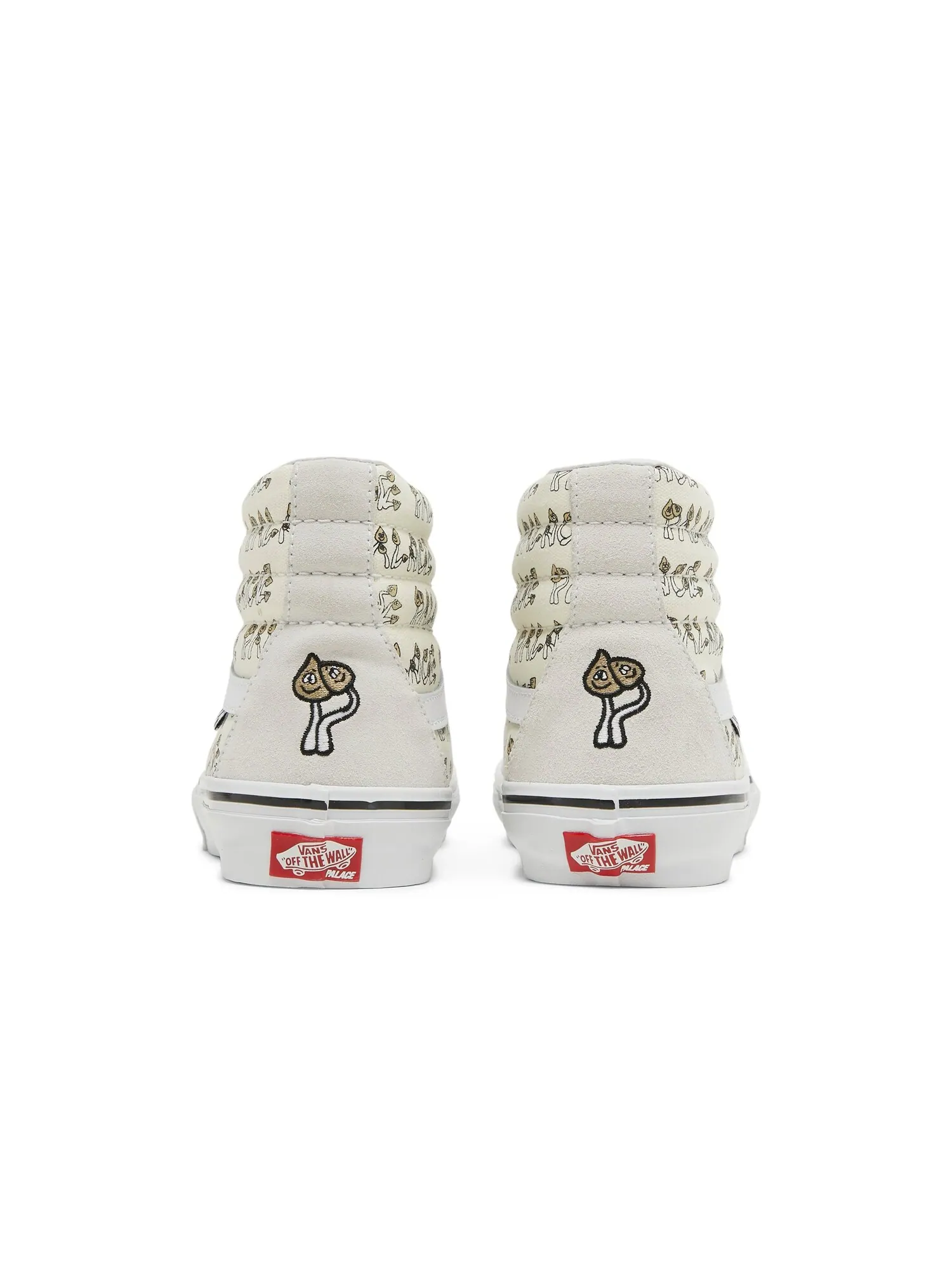 Кроссовки Palace x Sk8-Hi Vans — изображение 4 из 6, бежевый