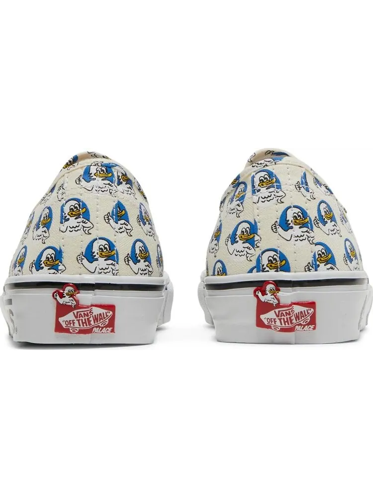 Кеды Vans Palace x Skate Authentic Jeremy the Duck - Classic White — изображение 6 из 8, белый