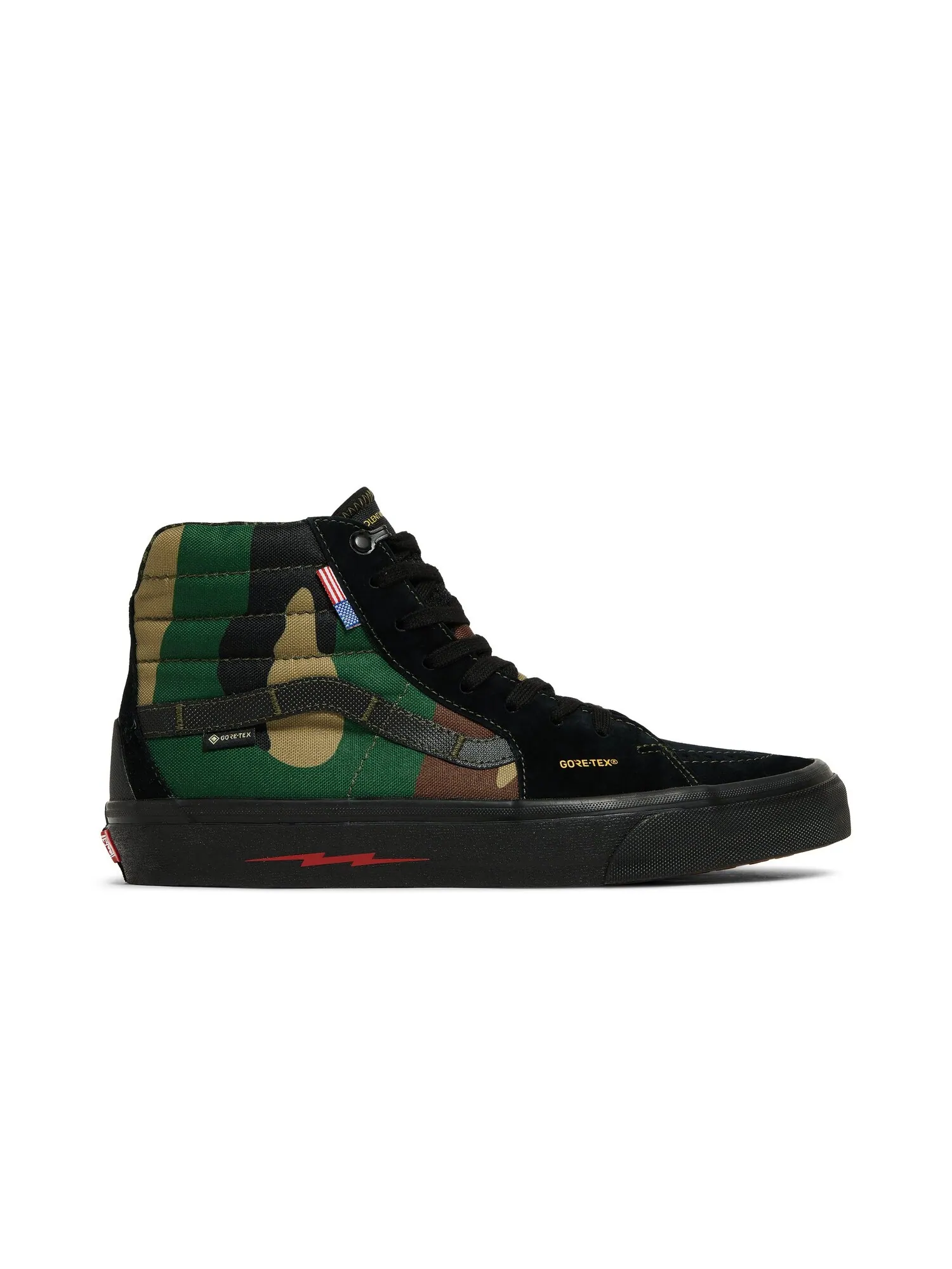 Кроссовки DEFCON x Sk8-Hi Notchback GTX Vans — изображение 1 из 8, черный