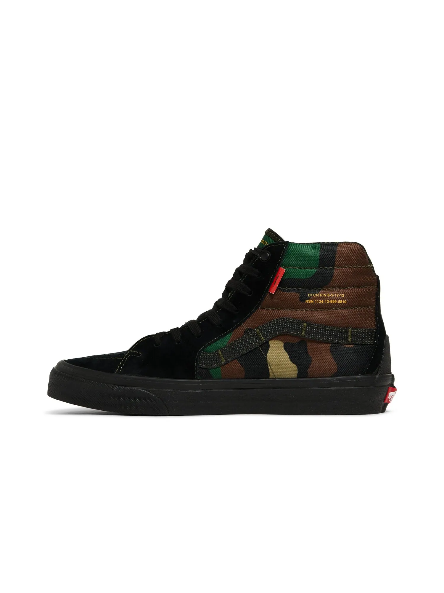 Кроссовки DEFCON x Sk8-Hi Notchback GTX Vans — изображение 3 из 8, черный