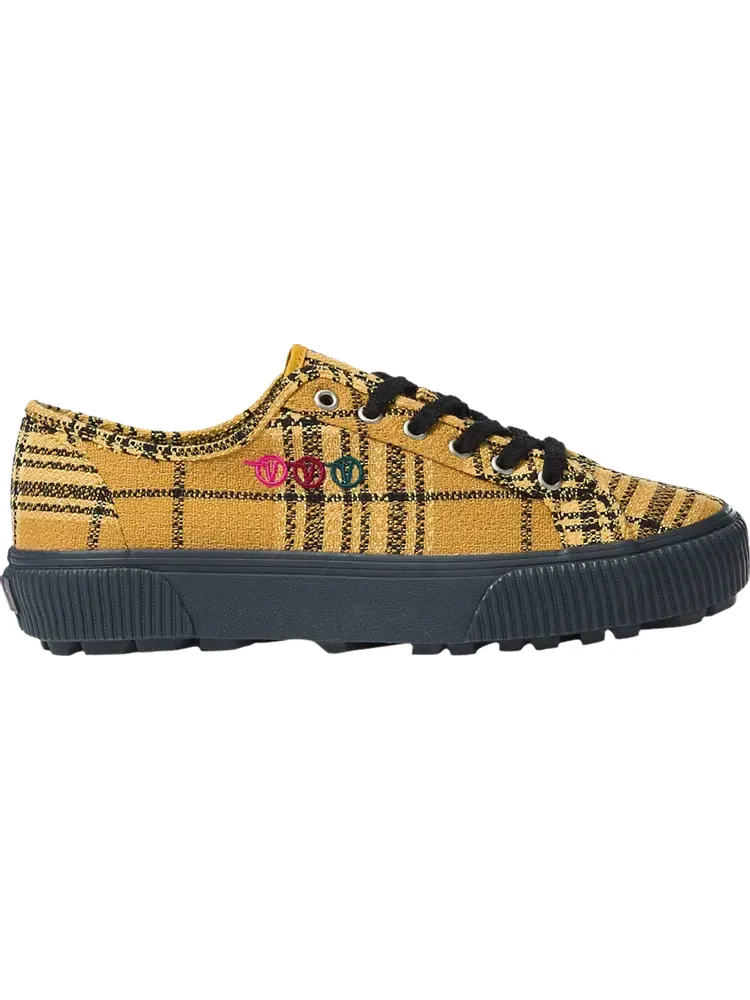 Кеды Vans Alex Knost x Lee-Ann Curren x Delridge SF Yellow Plaid — изображение 1 из 1, желтый