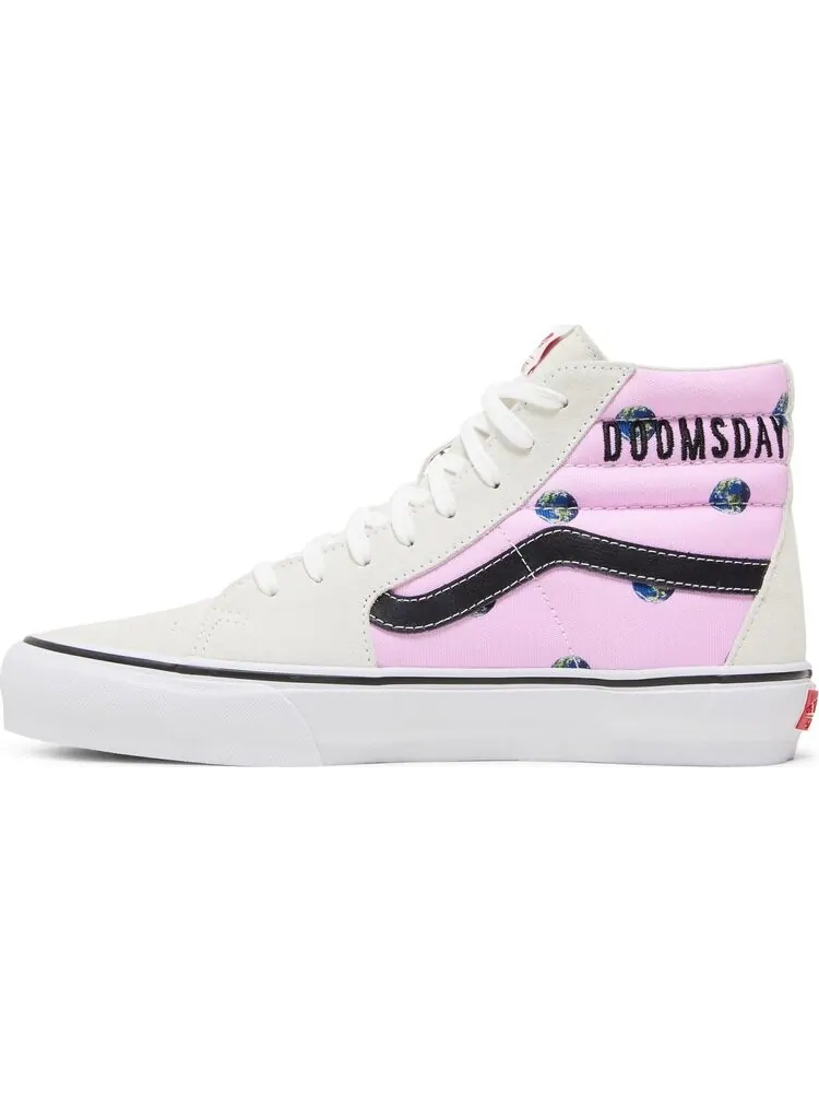 Кеды Vans Cali Thornhill Dewitt x Vault Sk8-Hi LX Pink Doomsday Foreplay — изображение 3 из 8, розовый