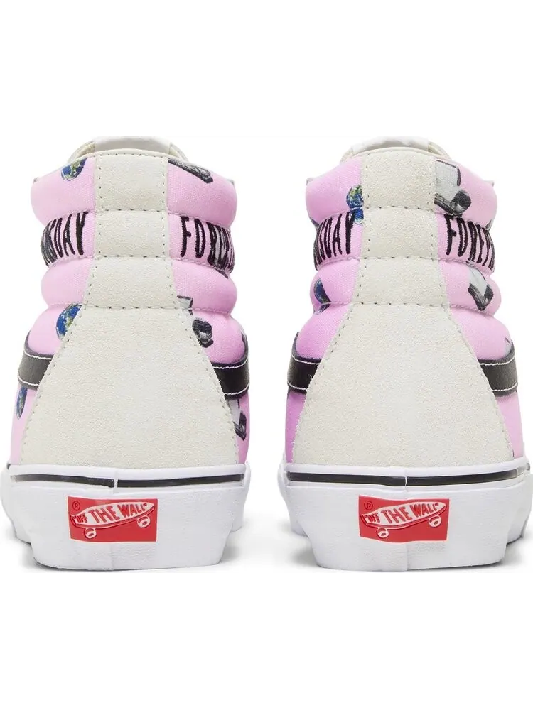 Кеды Vans Cali Thornhill Dewitt x Vault Sk8-Hi LX Pink Doomsday Foreplay — изображение 6 из 8, розовый