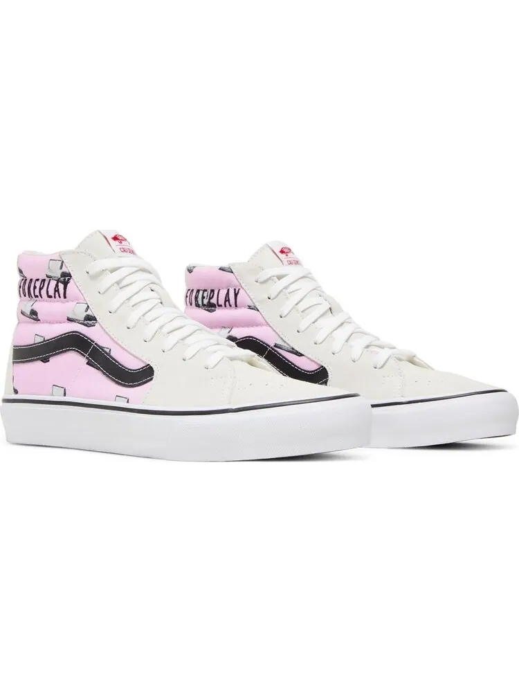 Кеды Vans Cali Thornhill Dewitt x Vault Sk8-Hi LX Pink Doomsday Foreplay — изображение 8 из 8, розовый