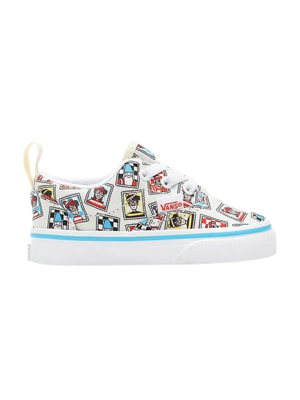Кроссовки Where's Waldo? x Era Elastic Lace Toddler Vans — изображение 1 из 1, мульти
