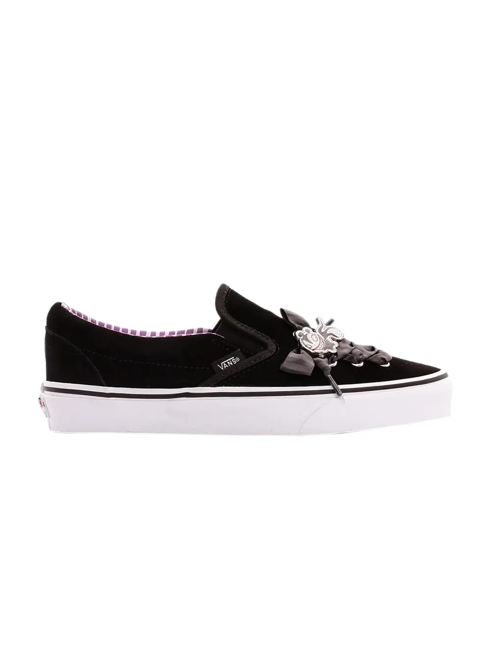 Кошмар перед Рождеством x Классические слипоны Vans — изображение 1 из 1, черный/коричневый/белый