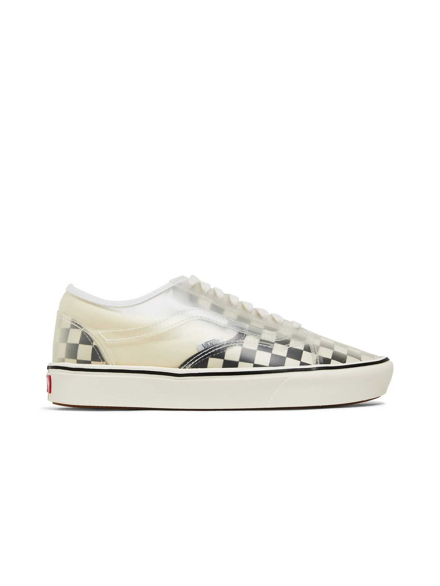 Кроссовки ComfyCush Slip-Skool Vans — изображение 1 из 8, черный/белый