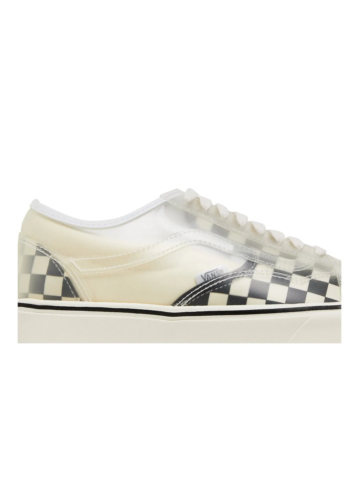 Кроссовки ComfyCush Slip-Skool Vans — изображение 2 из 8, черный/белый