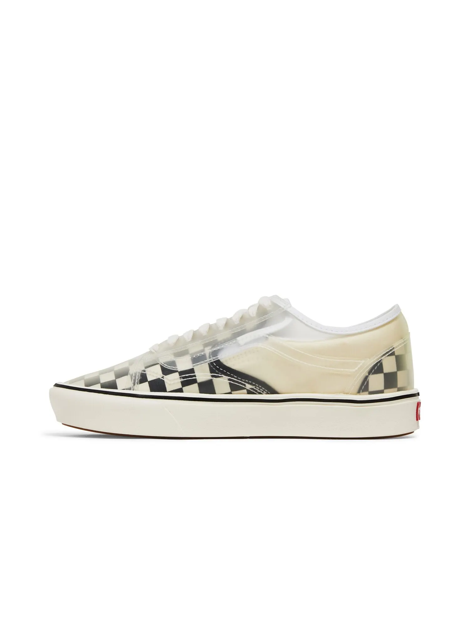 Кроссовки ComfyCush Slip-Skool Vans — изображение 3 из 8, черный/белый