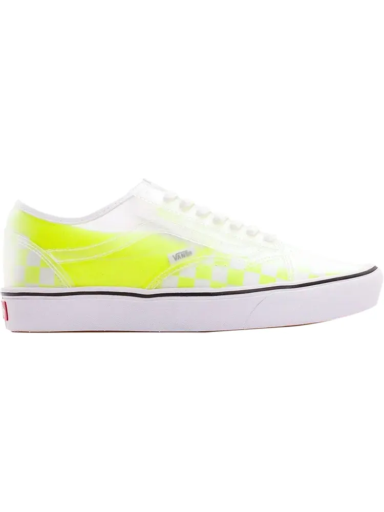 Кеды Vans ComfyCush Slip-Skool Safety Yellow Checkerboard — изображение 1 из 1, желтый