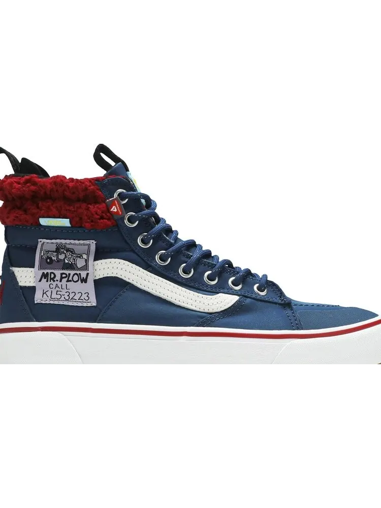 Кеды Vans The Simpsons x Sk8-Hi MTE 2.0 DX Mr. Plow — изображение 2 из 8, синий