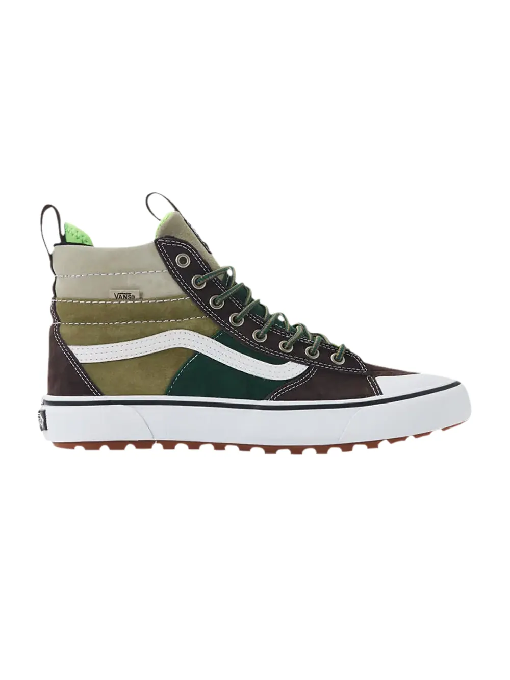 Кроссовки Sk8-Hi MTE 2.0 DX Vans — изображение 1 из 1, зеленый