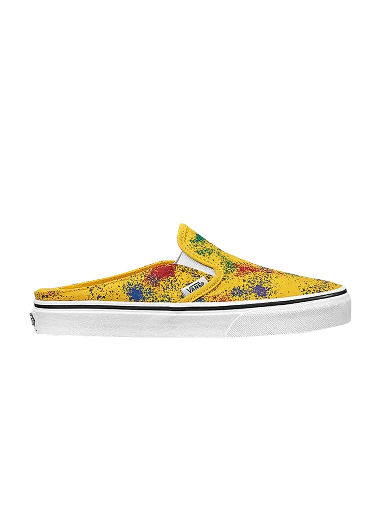 Кроссовки Vans Classic Slip-On Mule — изображение 1 из 1, желтый