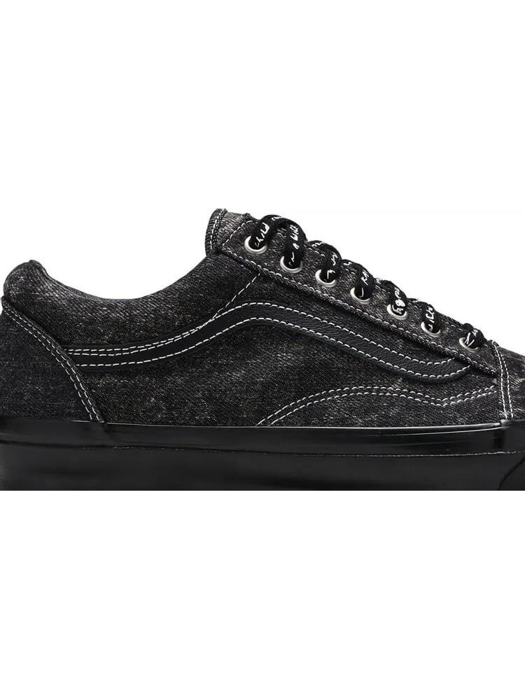 Кеды Vans Raised By Wolves x OG Old Skool LX Acid Wash Denim — изображение 2 из 8, черный